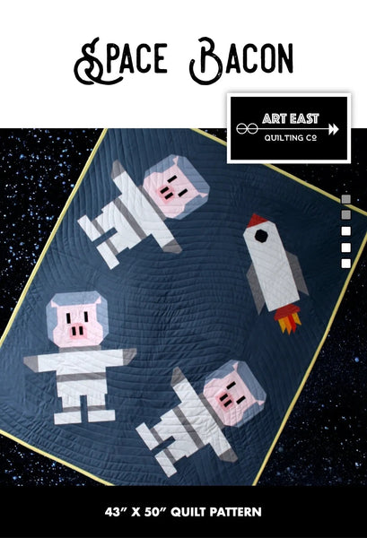 Space Bacon quilt kit